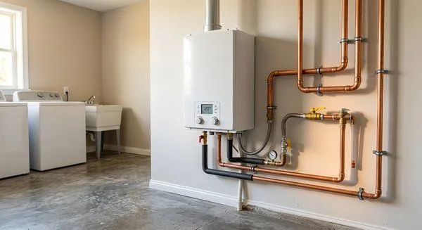 tankless water heater installation